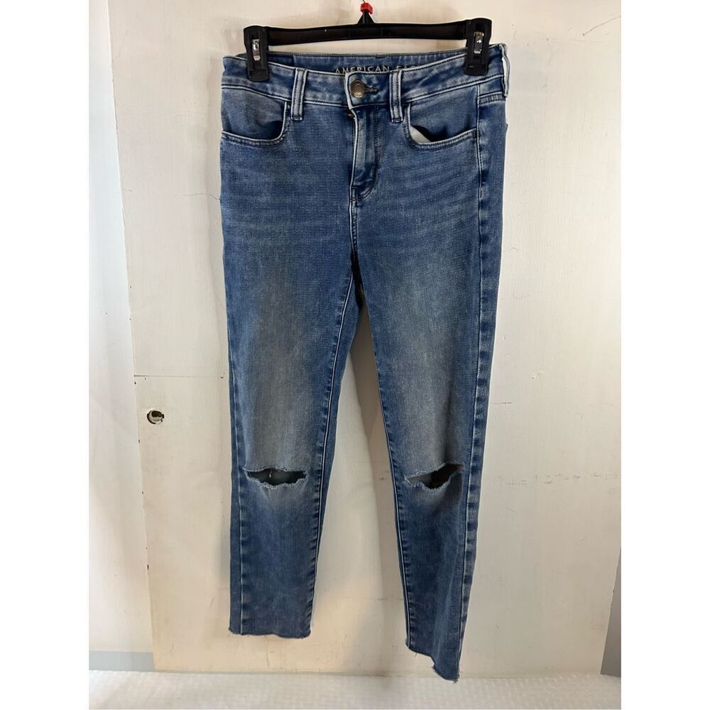 American Eagle jeans super stretch jeggings size 4‎